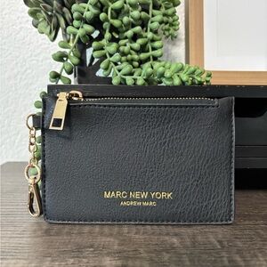 Marc New York Black Card Holder NWOT